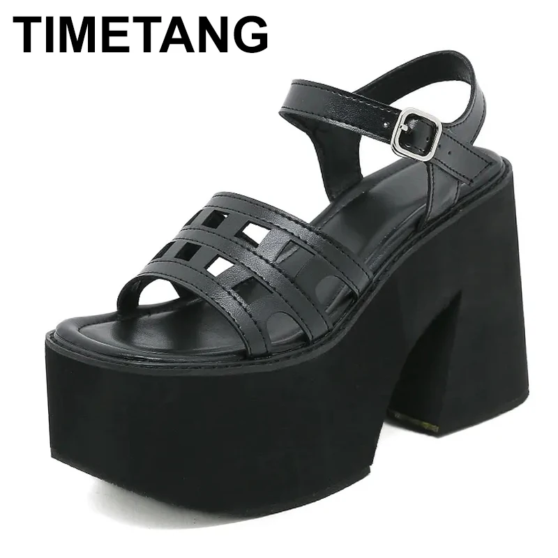 Gladiator Sandals Woman Summer 2023 New 11.5cm High Heels Sandals Chunky Platform Catwalk Shoes Ladies Sandals Handmade 
Gladiator Sandals Woman Summer 2023 New 11.5cm High Heels Sandals Chunky Platform Catwalk Shoes Ladies Sandals Handmade