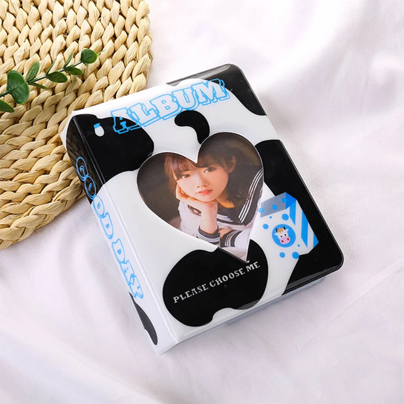 3 Inch Photo Album Mini Cow Love Album Korean Star Chaser Loose-leaf Plug-in Game Commemorative Storage Card Book Card Album
3 Inch Photo Album Mini Cow Love Album Korean Star Chaser Loose-leaf Plug-in Game Commemorative Storage Card Book Card Album