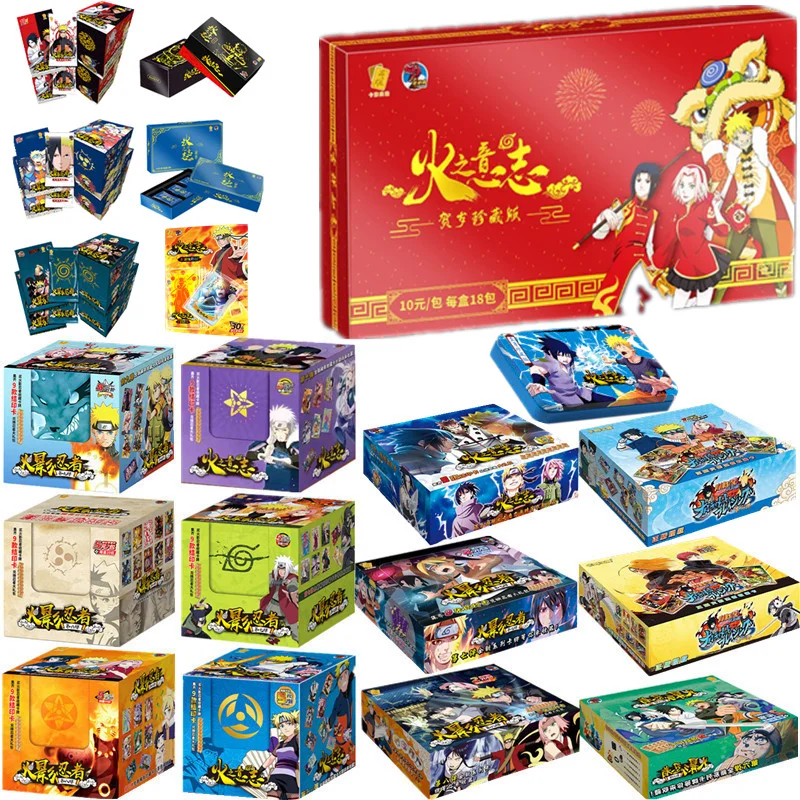 Genuine Anime Narutoes Sasuke Uzumaki Uchiha Collection rare Cards box Game hobby collectibles Cards for Child Xmas Gifts Toys
Genuine Anime Narutoes Sasuke Uzumaki Uchiha Collection rare Cards box Game hobby collectibles Cards for Child Xmas Gifts Toys