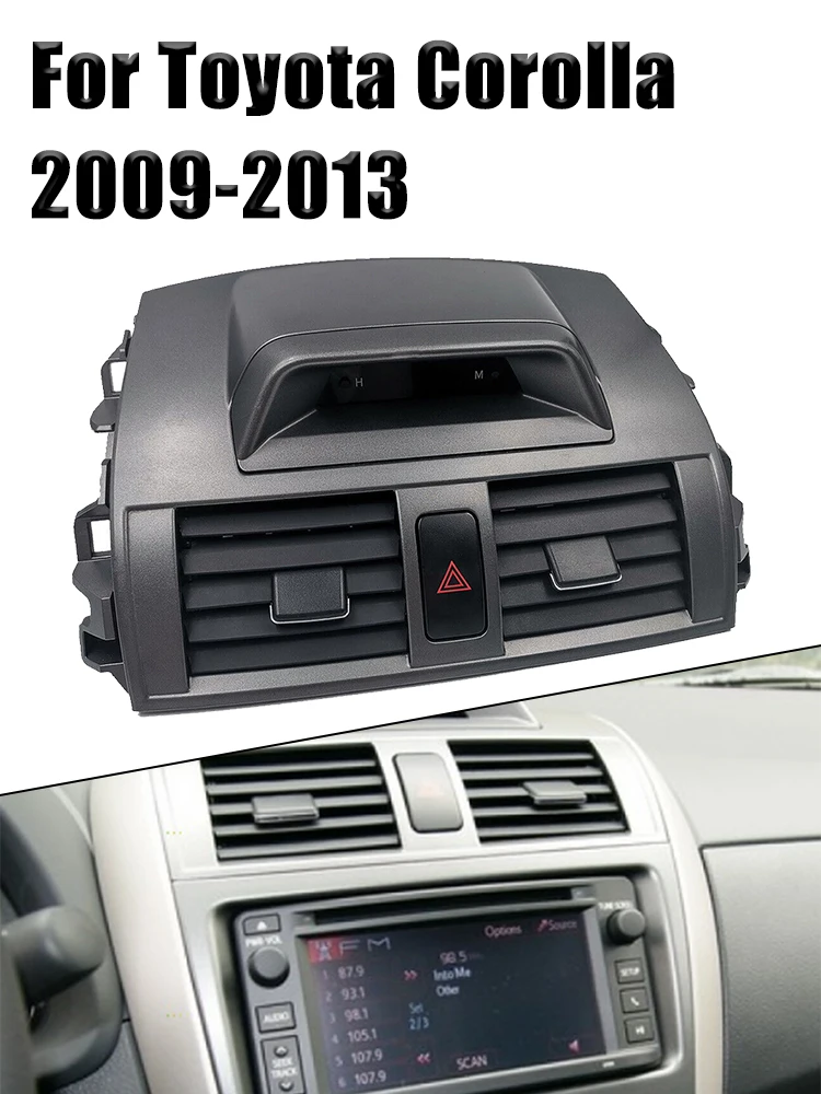Center Dash A/C Outlet Air Vent Panel Replacement For Toyota Corolla 09-13 Center Dashboard Air Conditioning Air Outlet Panel
Center Dash A/C Outlet Air Vent Panel Replacement For Toyota Corolla 09-13 Center Dashboard Air Conditioning Air Outlet Panel