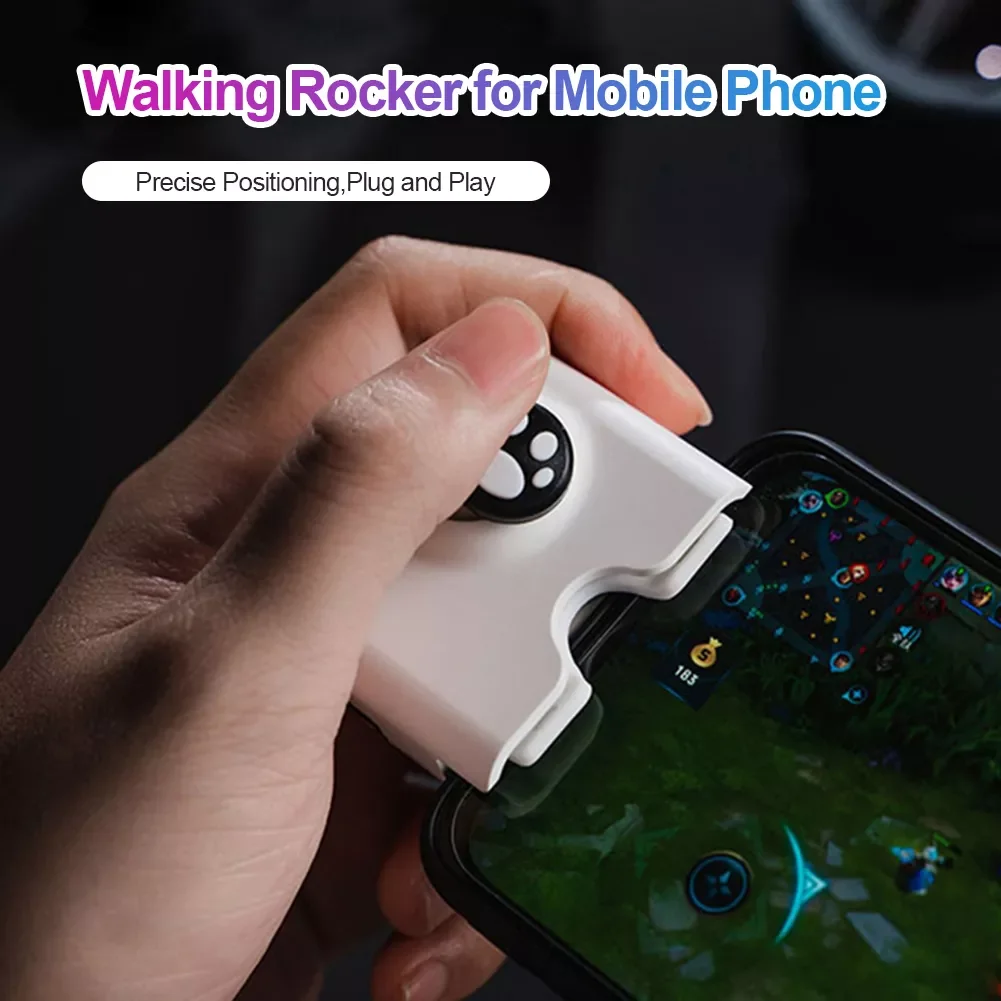 

For Pubg LOL Genshin Impact Gamepad Mobile Game Controller for iPhone iPad IOS / Android Gaming Joystick Grip Rocker GameBoy