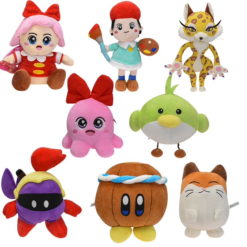 New Kirby Plush Doll Ribbon Adeleine Bio Spark Rocky Chuchu Pitch Nago Clawroline Cute Stuffed Animal Toy Gift for Children
New Kirby Plush Doll Ribbon Adeleine Bio Spark Rocky Chuchu Pitch Nago Clawroline Cute Stuffed Animal Toy Gift for Children