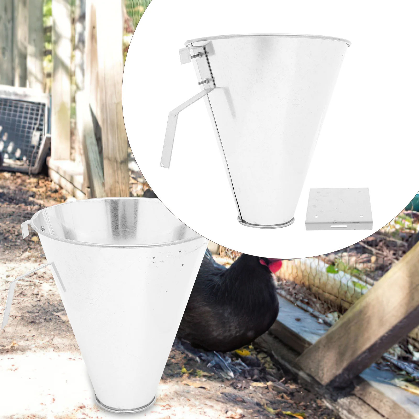 Cone Funnel Chicken Killing Poultry Equipment Slaughtering Tool Bleeding Restraining Slaughter Processing Blood Steel
Cone Funnel Chicken Killing Poultry Equipment Slaughtering Tool Bleeding Restraining Slaughter Processing Blood Steel