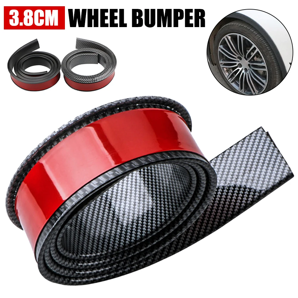 Universal Car Fender Flare Edge Trim 3.8 Meter Length Carbon Fiber PVC Strip Self-Adhesive Wheel Eyebrow Sticker Flare Protector
Universal Car Fender Flare Edge Trim 3.8 Meter Length Carbon Fiber PVC Strip Self-Adhesive Wheel Eyebrow Sticker Flare Protector