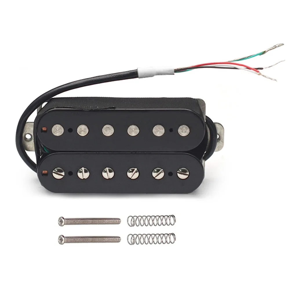 Ceramic Guitar Pickup Humbucker Double Coil Neck Bridge For ST SQ Guitars LP Style Guitar Humbucker Pickup Replacement Parts
Ceramic Guitar Pickup Humbucker Double Coil Neck Bridge For ST SQ Guitars LP Style Guitar Humbucker Pickup Replacement Parts