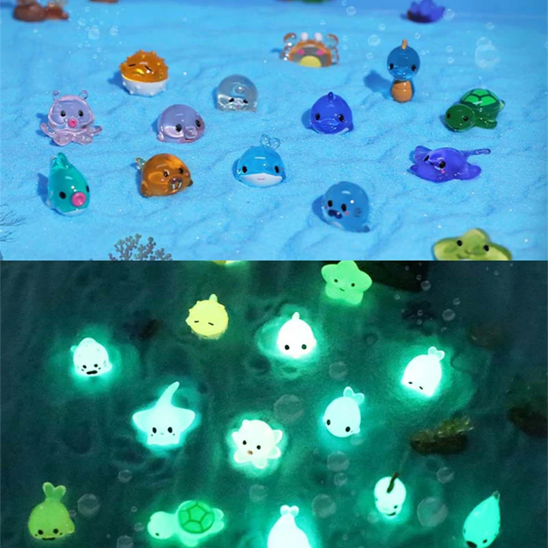 5Pcs Creative Luminous Marine Animal Ornaments Decor DIY Home Figurines Miniatures Fish Tank Crafts Decor Landscaping
5Pcs Creative Luminous Marine Animal Ornaments Decor DIY Home Figurines Miniatures Fish Tank Crafts Decor Landscaping