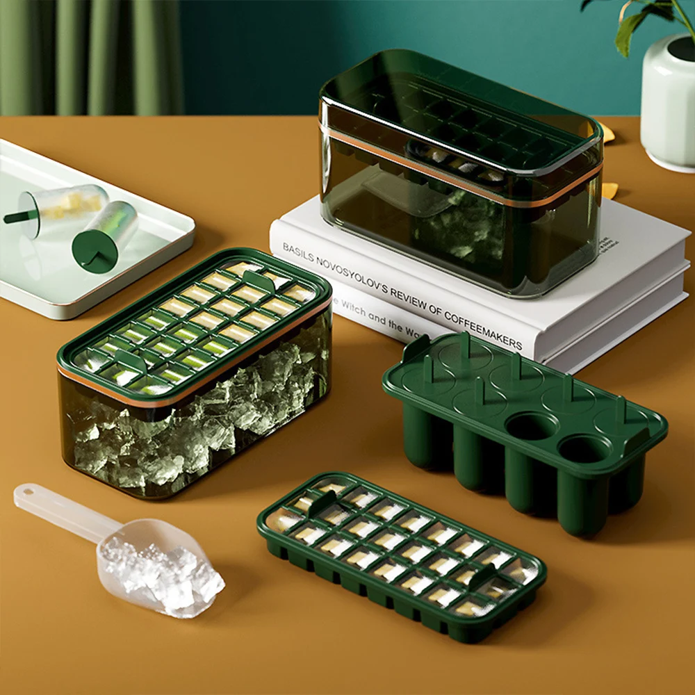 Ice Cube Stencil Large Capacity Ice Tray Ice Box with Lid Ice Storage Box DIY Durable Household Versatile Multi-purpose XHC88
Ice Cube Stencil Large Capacity Ice Tray Ice Box with Lid Ice Storage Box DIY Durable Household Versatile Multi-purpose XHC88