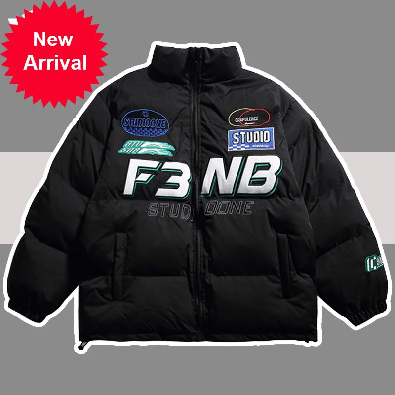 Уличные парки с подкладкой для мужчин, зимняя утолщенная теплая верхняя одежда с надписью и вышивкой, пальто в стиле хип-хоп, пуховые куртки ...
Уличные парки с подкладкой для мужчин, зимняя утолщенная теплая верхняя одежда с надписью и вышивкой, пальто в стиле хип-хоп, пуховые куртки ...