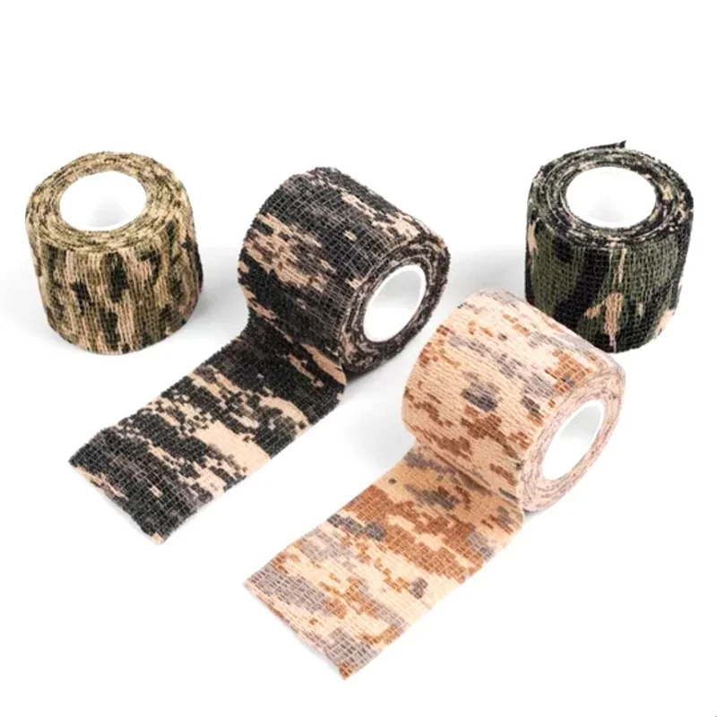Camouflage Elastic Bandage Self-fixing Bandage Sports Bandage Kinematics Tape Bandage Elastic Sports Protector
Camouflage Elastic Bandage Self-fixing Bandage Sports Bandage Kinematics Tape Bandage Elastic Sports Protector