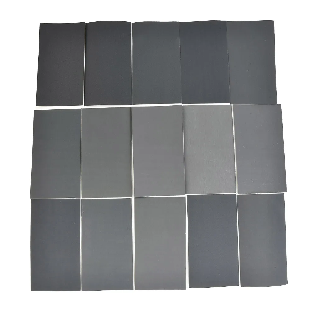 Paint Sandpaper Silicon Carbide Wet/Dry Wood 15Pcs 400 600 3000 800 1000 1200 1500 2000 2500 Grit 400-2500 Grit
Paint Sandpaper Silicon Carbide Wet/Dry Wood 15Pcs 400 600 3000 800 1000 1200 1500 2000 2500 Grit 400-2500 Grit