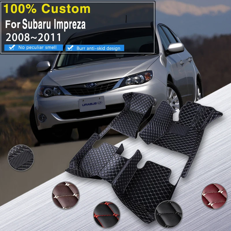 Car Floor Mats For Subaru Impreza Anesis B3 Inpuressa GE GV GH GR 2008~2011 Anti-dirty Car Matts Floor Tray Muds Car Accessories
Car Floor Mats For Subaru Impreza Anesis B3 Inpuressa GE GV GH GR 2008~2011 Anti-dirty Car Matts Floor Tray Muds Car Accessories