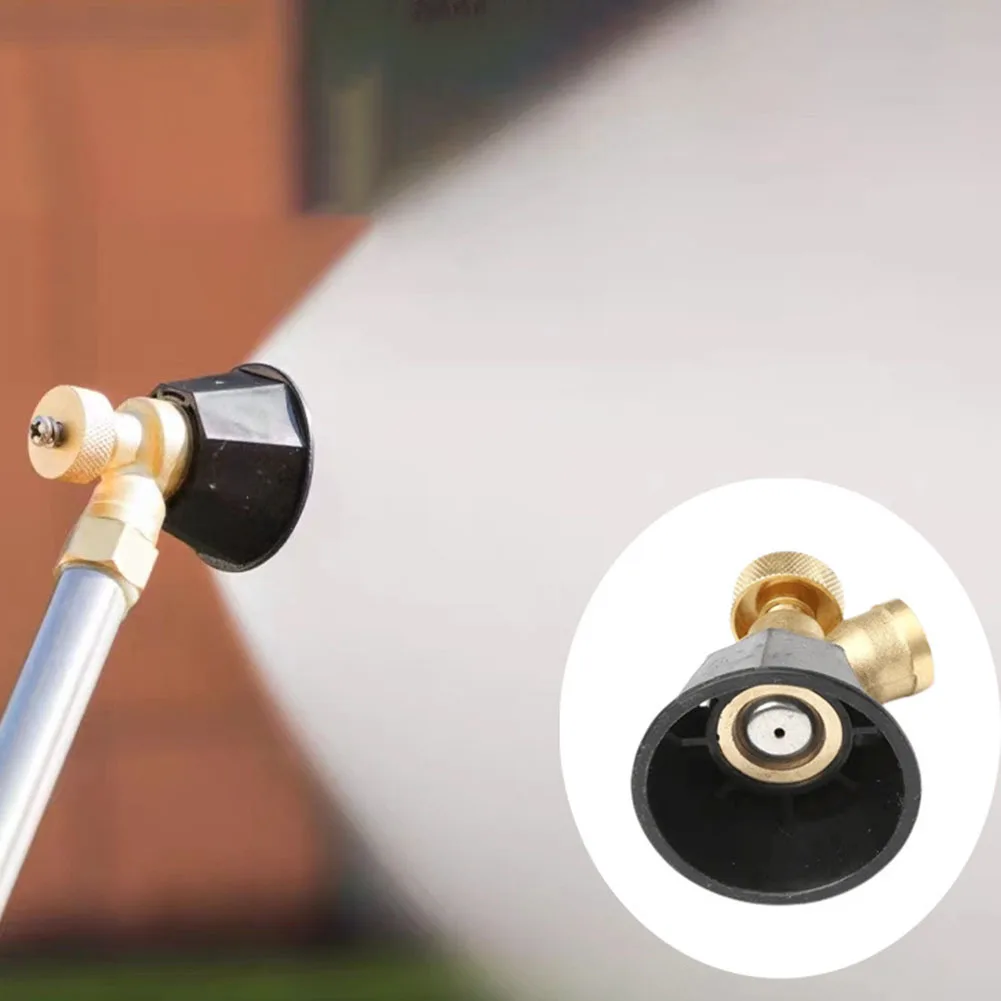 Garden Spray Nozzle Anti-Corrosion Cyclone Nozzle Adjustable Black 5.5*4.6cm Agricultural Whirlwind Sprinkler Head
Garden Spray Nozzle Anti-Corrosion Cyclone Nozzle Adjustable Black 5.5*4.6cm Agricultural Whirlwind Sprinkler Head