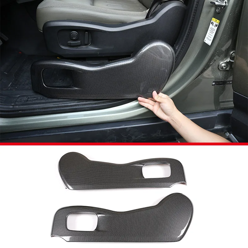 ABS Carbon Fiber For Land Rover Defender 100 2020 20212022 Car Front Seat Side Adjustment Decorative Frame Car Accessories hg
ABS Carbon Fiber For Land Rover Defender 100 2020 20212022 Car Front Seat Side Adjustment Decorative Frame Car Accessories hg