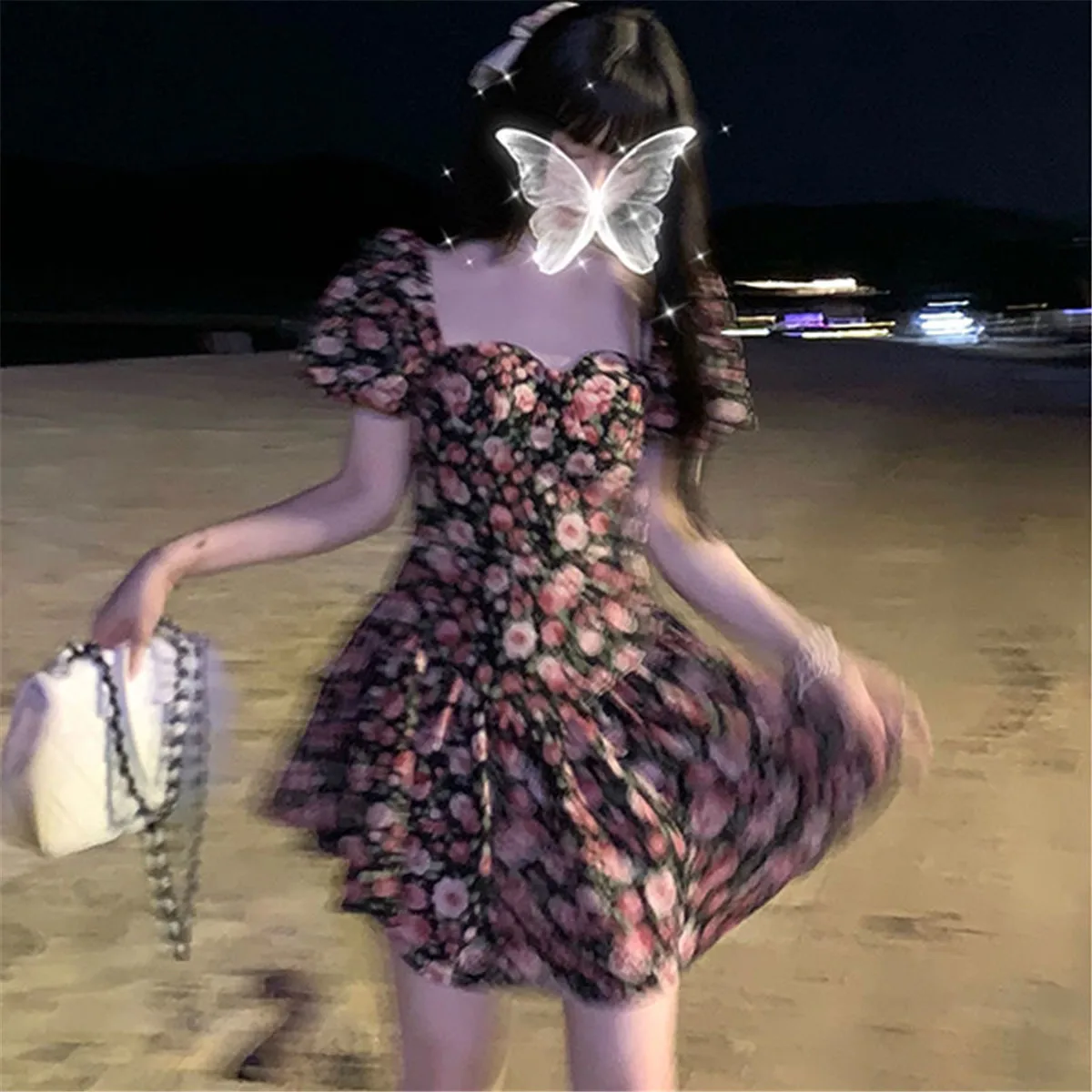 Fashion Flowers Dress Shirt Ruffle Short Sleeve Ins Dress Wrap Sundress Harajuku Japan Loose Kawaii Student Knee Dress Girls
Fashion Flowers Dress Shirt Ruffle Short Sleeve Ins Dress Wrap Sundress Harajuku Japan Loose Kawaii Student Knee Dress Girls