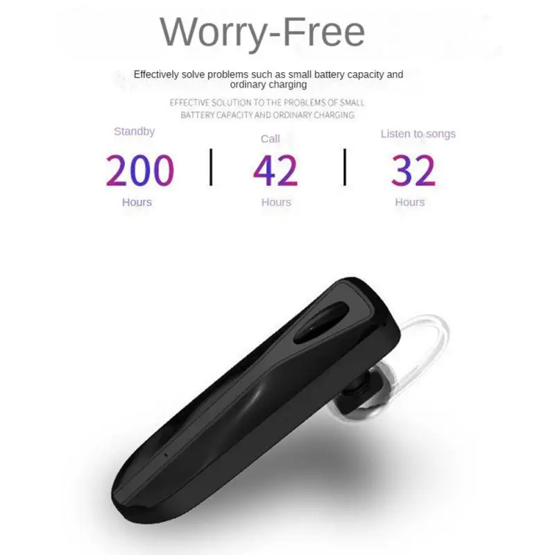 Wireless Headphones Bluetooth Earphone Compatible Headphones In-Ear Single Ear Headphones New Multifunctional Sports Headphones
Wireless Headphones Bluetooth Earphone Compatible Headphones In-Ear Single Ear Headphones New Multifunctional Sports Headphones