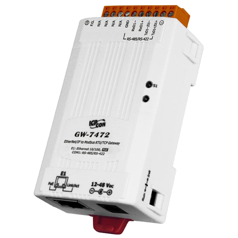 New Original Spot Photo For GW-7472 EtherNet/IP Ethernet To Modbus RTU Master Module
New Original Spot Photo For GW-7472 EtherNet/IP Ethernet To Modbus RTU Master Module