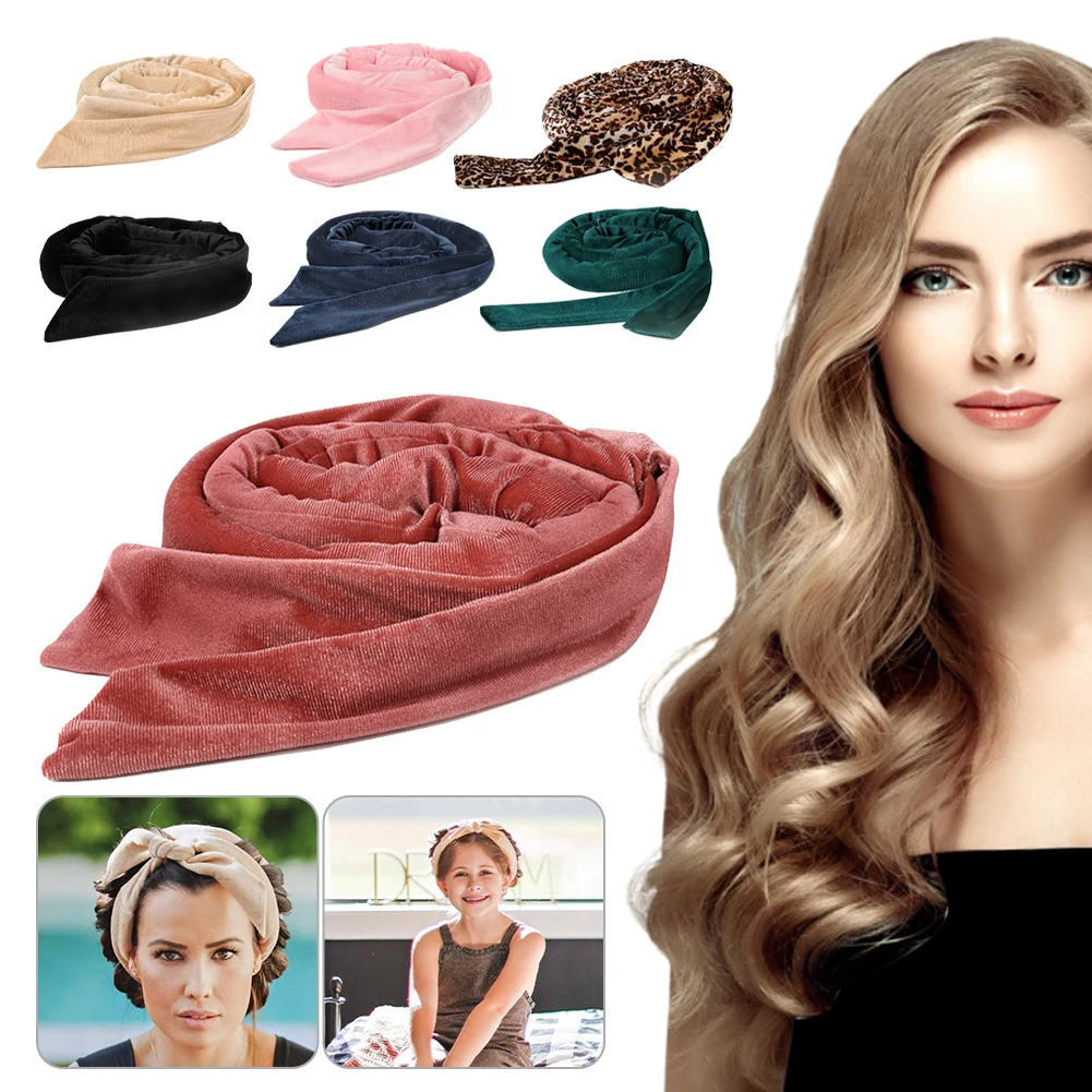 Heatless Curling Rod Headband Lazy Bow Hair Curlers Soft No Heat Sleeping Hair Rollers DIY Hair Styling Tools For Girls Women
Heatless Curling Rod Headband Lazy Bow Hair Curlers Soft No Heat Sleeping Hair Rollers DIY Hair Styling Tools For Girls Women