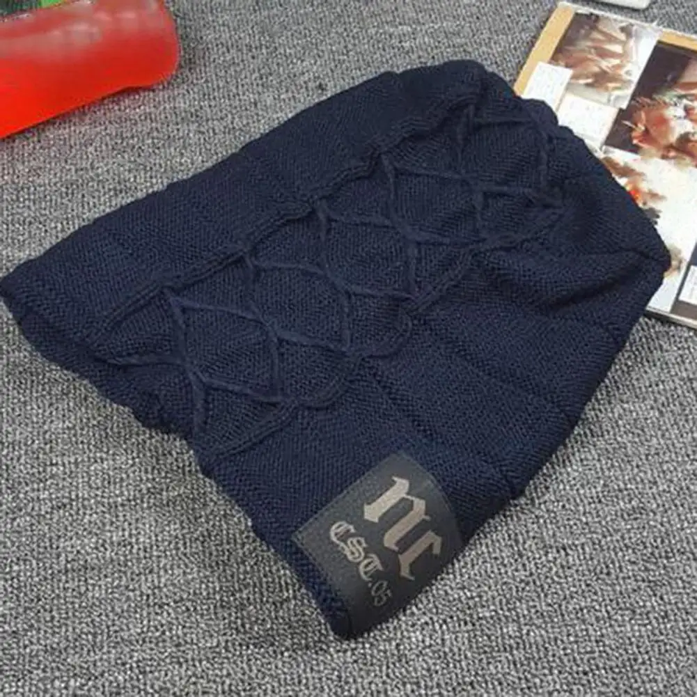 Trendy Winter Hat Knitted One Size Geometric Casual Men Skull Beanies Decorative Men Skull Beanies for Work
Trendy Winter Hat Knitted One Size Geometric Casual Men Skull Beanies Decorative Men Skull Beanies for Work