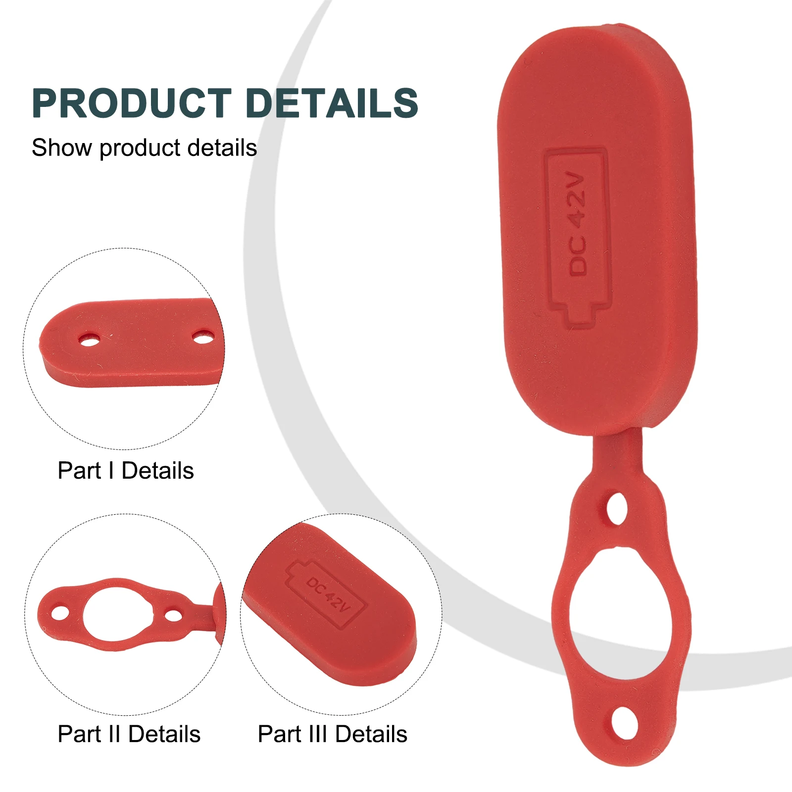 Scooter Battery Charging Port Dust Plug Rubber Case Waterproof Charger Cover For-Xiaomi Universal 6cm * 3cm * 0.2cm
Scooter Battery Charging Port Dust Plug Rubber Case Waterproof Charger Cover For-Xiaomi Universal 6cm * 3cm * 0.2cm