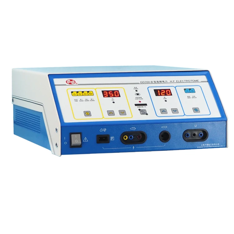 SHA HUTONG diathermy machine high-frequency electrosurgical unit generator GD350-B
SHA HUTONG diathermy machine high-frequency electrosurgical unit generator GD350-B