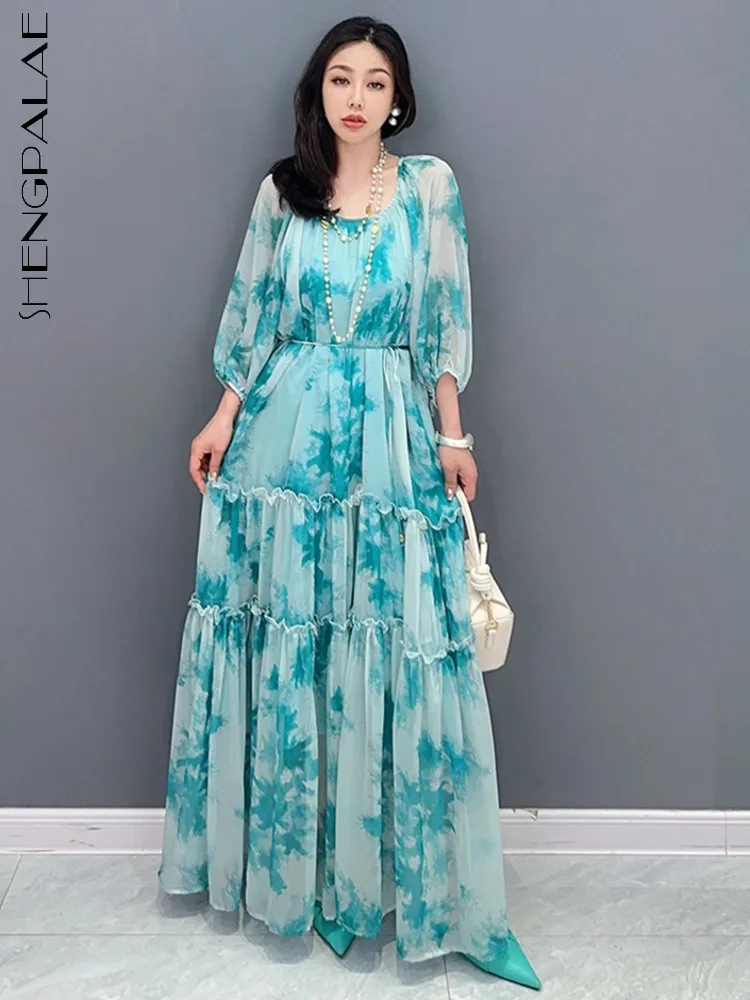 SHENGPALAE Korean Fashion Chiffon Printing Dress Casual Loose Long Sleeved Robe Vestido Women's 2023 Summer New Clothing 5R2752
SHENGPALAE Korean Fashion Chiffon Printing Dress Casual Loose Long Sleeved Robe Vestido Women's 2023 Summer New Clothing 5R2752