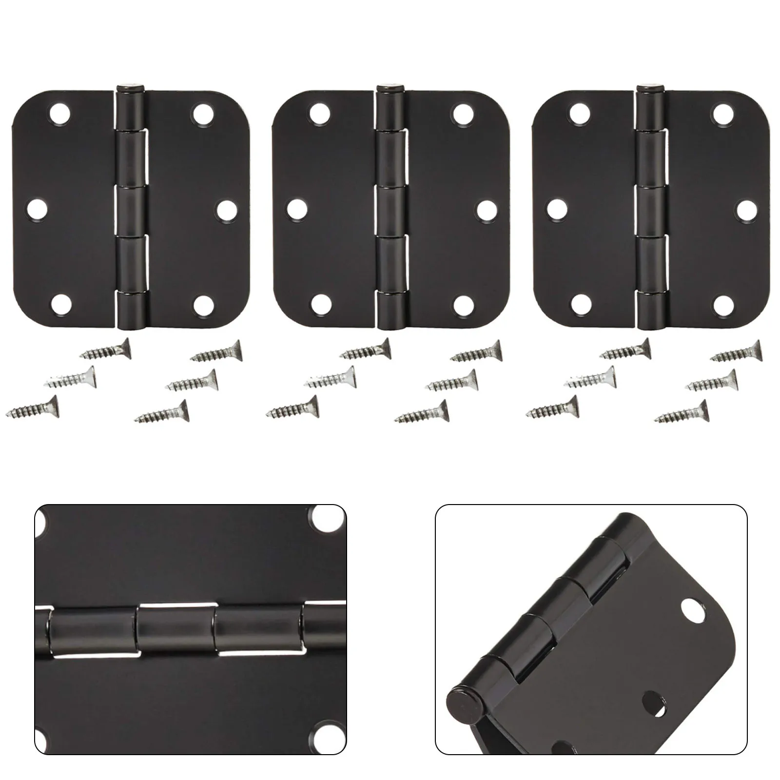 Door Hinge With Nut Bolt Set Rounded 3.5Inch 3.54 X 1.97 X 0.59 Inches Matte Casement Hinge For Hotels HomeOffices Dormitories
Door Hinge With Nut Bolt Set Rounded 3.5Inch 3.54 X 1.97 X 0.59 Inches Matte Casement Hinge For Hotels HomeOffices Dormitories
