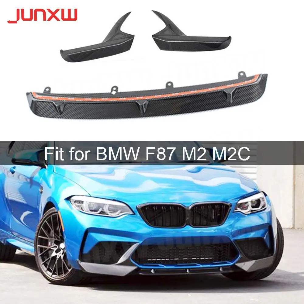 Carbon Fiber Front Bumper Lip Spoiler Splitters for BMW F87 M2 M2C Competition 2018 - 2020 Bumper Guard Car Styling
Carbon Fiber Front Bumper Lip Spoiler Splitters for BMW F87 M2 M2C Competition 2018 - 2020 Bumper Guard Car Styling