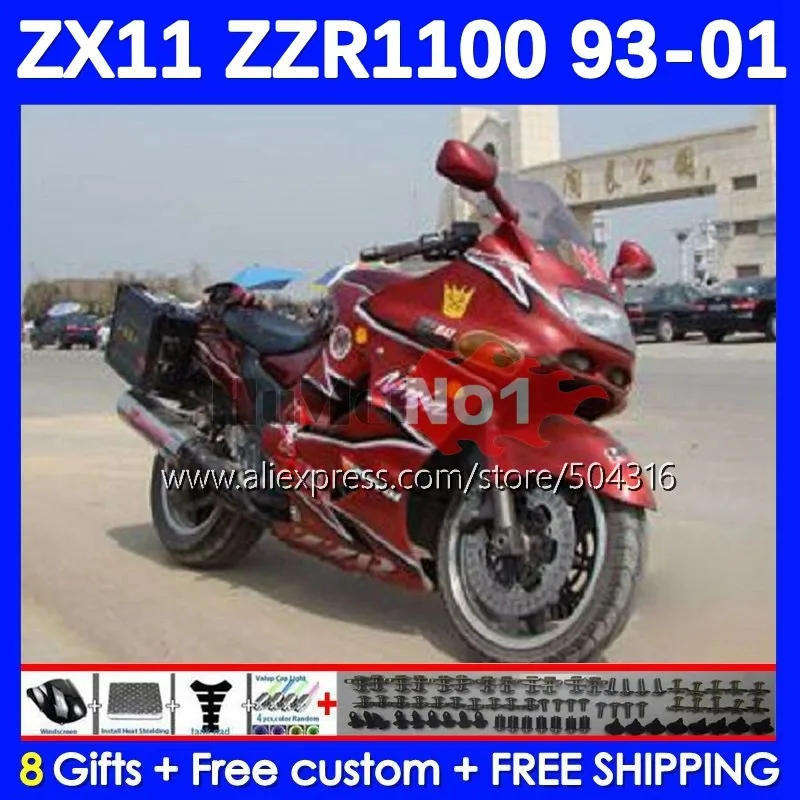 Корпус для KAWASAKI NINJA ZX 11R 11 ZX11 ZX-11 R 0MC.36 цвет темно-красный blk ZX11R 93 94 95 96 97 98 99 00 01 1993 2001 обтекатель
Корпус для KAWASAKI NINJA ZX 11R 11 ZX11 ZX-11 R 0MC.36 цвет темно-красный blk ZX11R 93 94 95 96 97 98 99 00 01 1993 2001 обтекатель