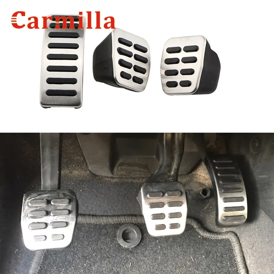 1 Set Stainless Steel Car Gas Brake Pedals for VW Polo 6N 1996-1999 6N2 2000-2002 for 9N / 9N3 2002-2009 for VW Polo 6R 2009 -
1 Set Stainless Steel Car Gas Brake Pedals for VW Polo 6N 1996-1999 6N2 2000-2002 for 9N / 9N3 2002-2009 for VW Polo 6R 2009 -
