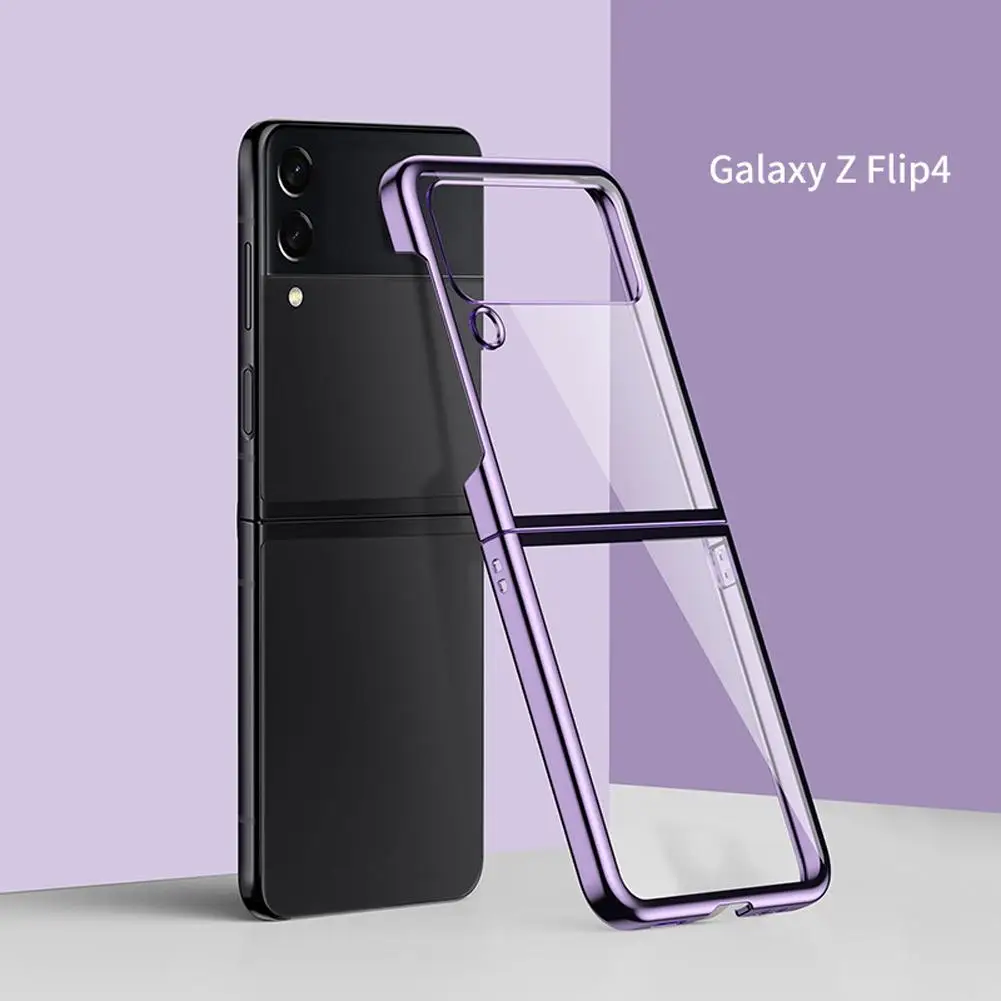 Mobile Phone Case Shockproof Anti-fall Electroplating Protective Case for Samsung Galaxy Z Flip 4 5G Folding Screen Protector
Mobile Phone Case Shockproof Anti-fall Electroplating Protective Case for Samsung Galaxy Z Flip 4 5G Folding Screen Protector