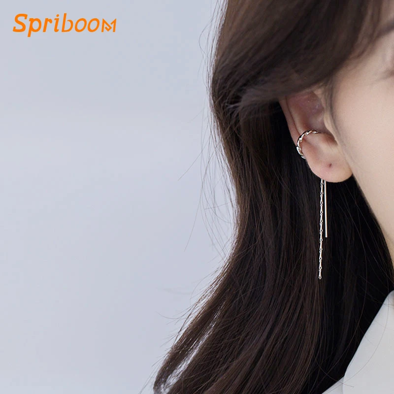 Long Tassel Simple Clip On Earrings Without Pierceing Cuff Earring for Women Bijoux Femme Gifts Gold Chain Temperament Ear Cuffs
Long Tassel Simple Clip On Earrings Without Pierceing Cuff Earring for Women Bijoux Femme Gifts Gold Chain Temperament Ear Cuffs