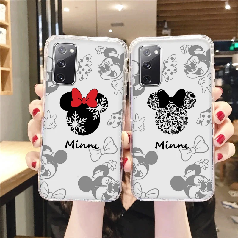 Disney Mickey Minnie Logo Transparent Phone Case For Samsung A73 A72 A71 A53 A52 A51 A42 A33 A32 A23 A22 A21S A12 A03 5G
Disney Mickey Minnie Logo Transparent Phone Case For Samsung A73 A72 A71 A53 A52 A51 A42 A33 A32 A23 A22 A21S A12 A03 5G