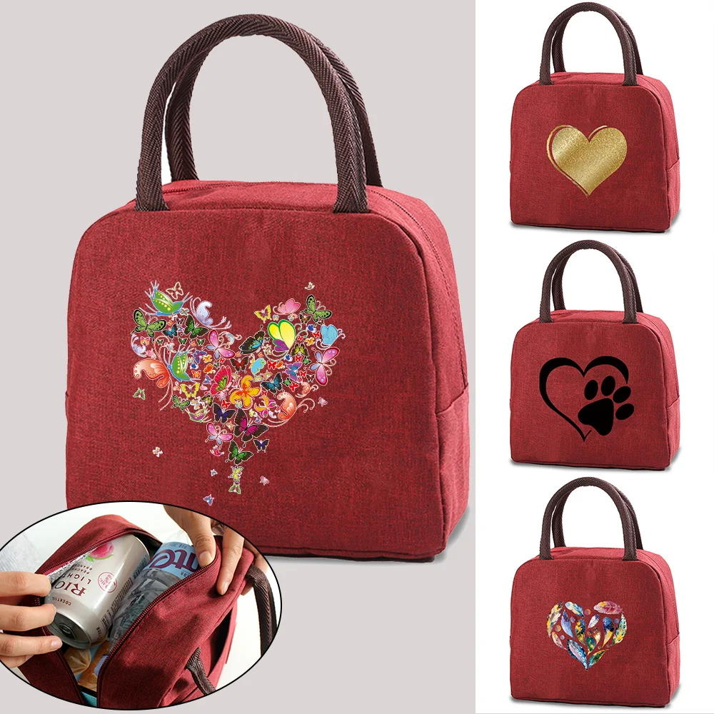 Love Print Ice Cream Cooler Bags Lunch Bag Portable Insulated Canvas Bento Tote Thermal School Food Storage Pouch Gift Handbag
Love Print Ice Cream Cooler Bags Lunch Bag Portable Insulated Canvas Bento Tote Thermal School Food Storage Pouch Gift Handbag