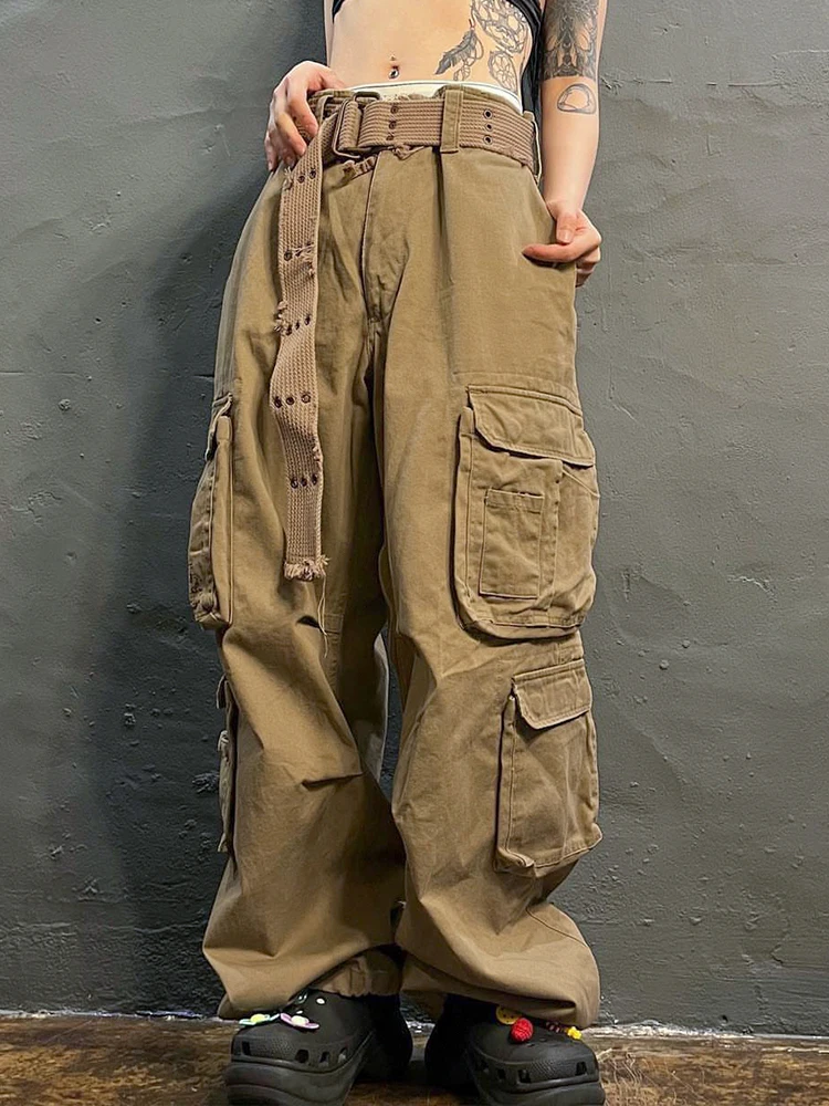 Rockmore Streetwear Baggy Cargo Pants Y2K Multiple Pockets Jeans Hip Hop Woman High Waist Cotton Denim Trouser Harajuku Korean
Rockmore Streetwear Baggy Cargo Pants Y2K Multiple Pockets Jeans Hip Hop Woman High Waist Cotton Denim Trouser Harajuku Korean