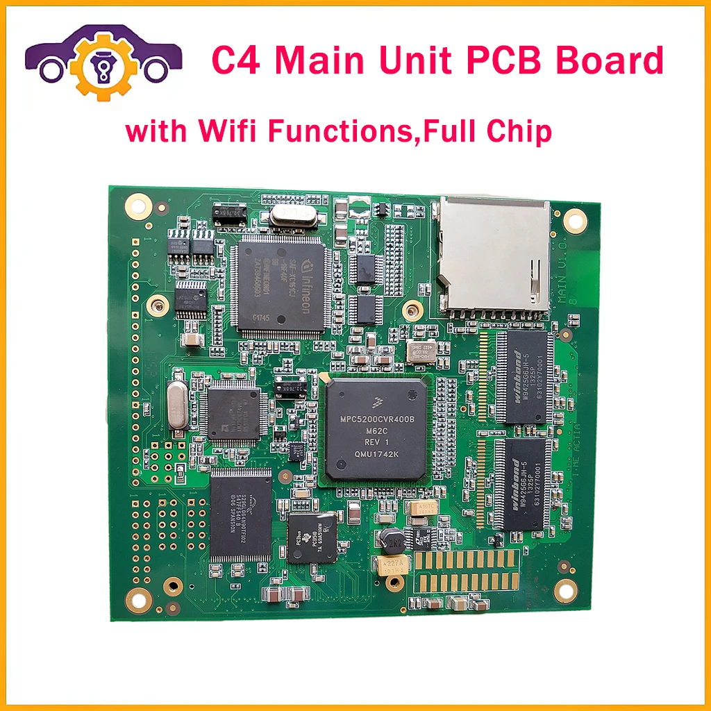 S+++++ MB STAR C4 Main Unit PCB Board Support Wholesale Full Chip SD Connect For Truck B-enz Car Diagnostic Tools
S+++++ MB STAR C4 Main Unit PCB Board Support Wholesale Full Chip SD Connect For Truck B-enz Car Diagnostic Tools