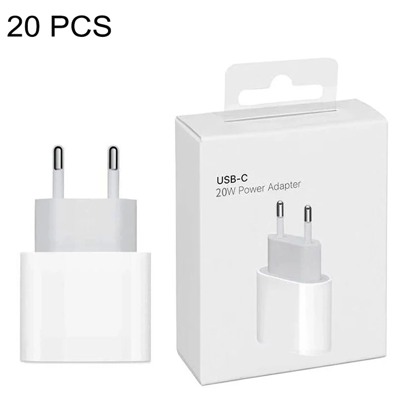 20PCS/20W OEM Fast Charging PD Charger A2305 A2347 9V For iPhone 13 11 12 Pro Max Genuine USB Type C Port Travel Power Adapter
20PCS/20W OEM Fast Charging PD Charger A2305 A2347 9V For iPhone 13 11 12 Pro Max Genuine USB Type C Port Travel Power Adapter