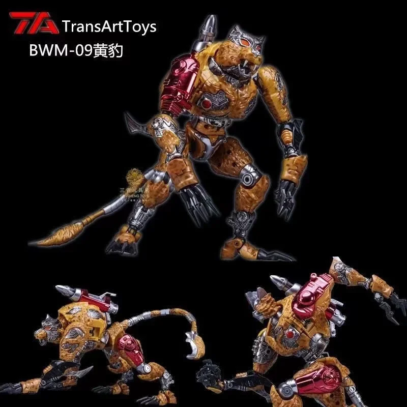 TransArt Toys TA BWM-09 BWM09, черепаха-трансформеры, войны третьего поколения, Cheetor 22 см, подарок, коллекционная экшн-фигурка робота
TransArt Toys TA BWM-09 BWM09, черепаха-трансформеры, войны третьего поколения, Cheetor 22 см, подарок, коллекционная экшн-фигурка робота