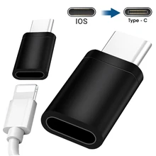 For iPhone Adapter IOS To Type C Metal Converter Fast Charger Adapter Quick Charge Micro USB Type-C Connectors for Apple