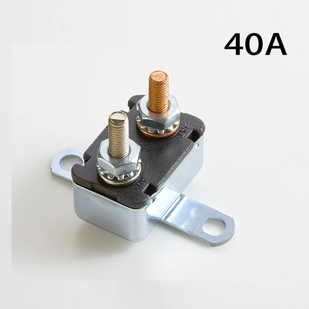 Automotive Circuit Breaker 20A/30A/40A/50A Weatherproof Air-tight Housing Circuit Breaker For 12V Electric Fans
Automotive Circuit Breaker 20A/30A/40A/50A Weatherproof Air-tight Housing Circuit Breaker For 12V Electric Fans
