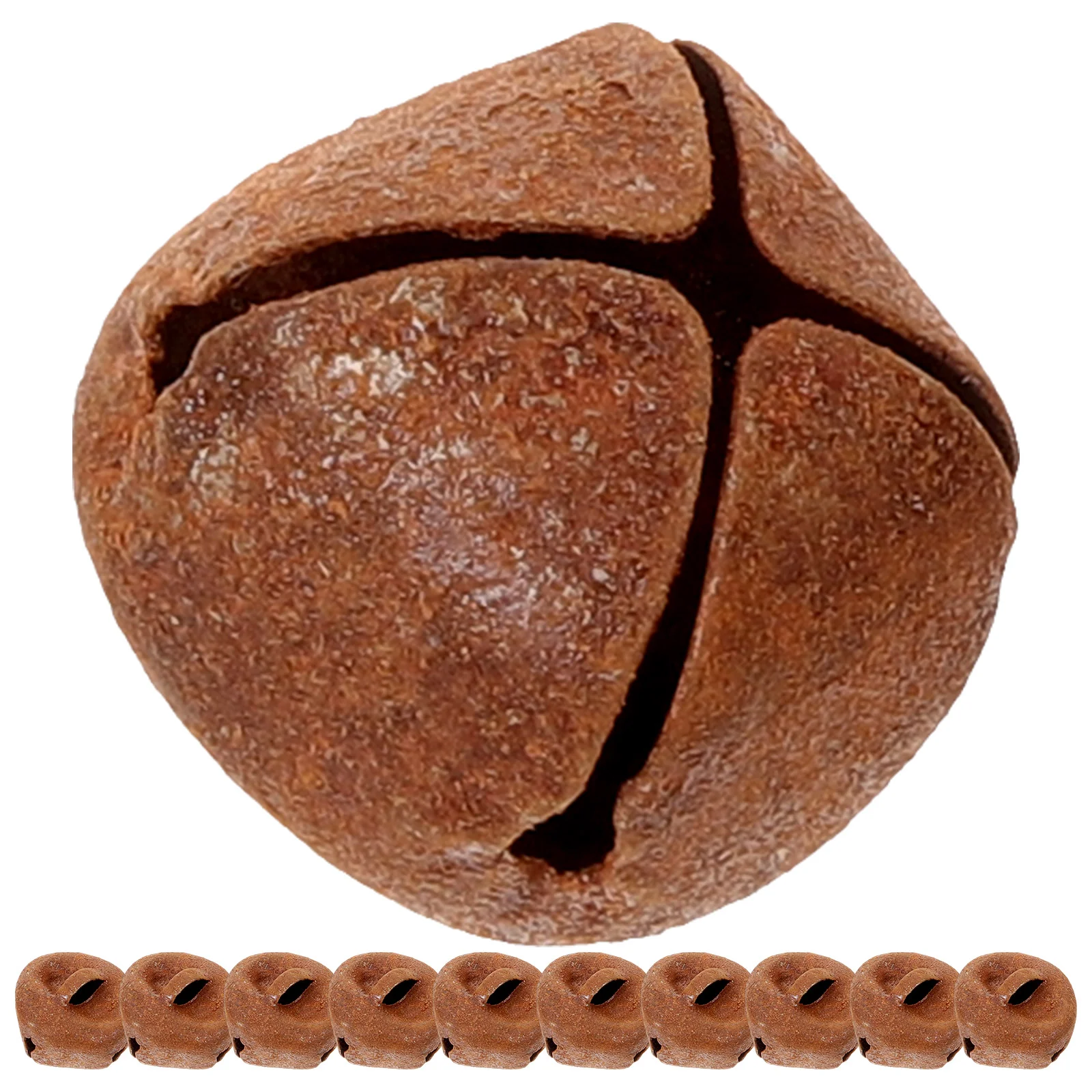 100 Pcs Rusted Bell DIY Bells Decor Retro Style With Star-shape Cutouts Metal Christmas Ornaments For Tree
100 Pcs Rusted Bell DIY Bells Decor Retro Style With Star-shape Cutouts Metal Christmas Ornaments For Tree