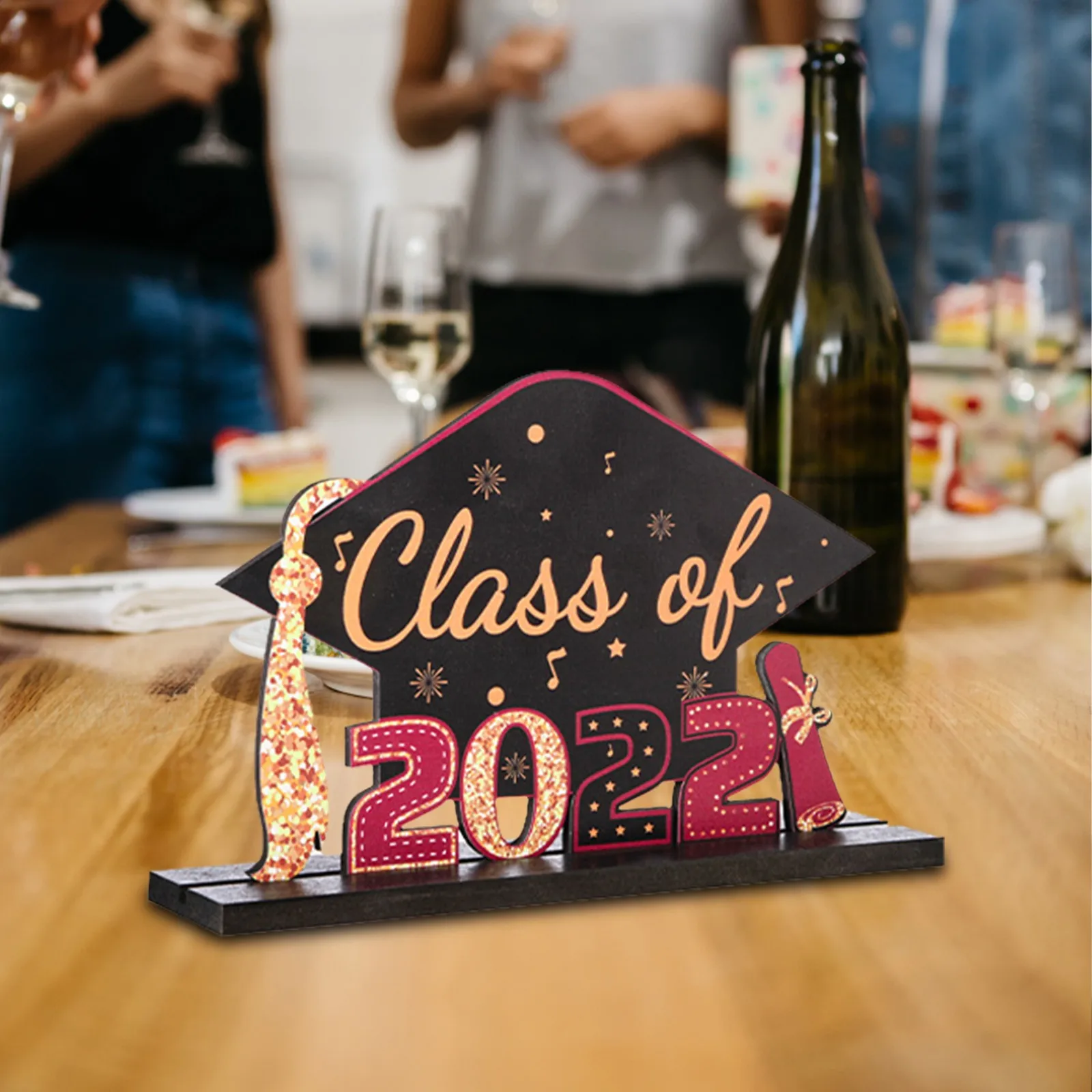 Деревянные украшения для выпусквечерние вечера 2022, украшения для рождественской елки с поздравлением, белые и зеленые крючки 
Деревянные украшения для выпусквечерние вечера 2022, украшения для рождественской елки с поздравлением, белые и зеленые крючки