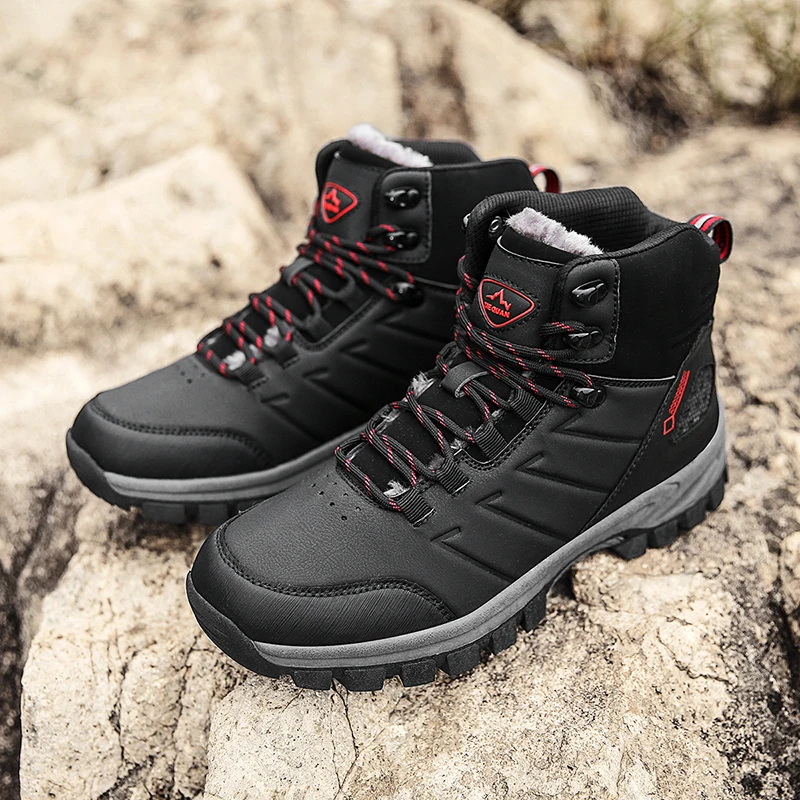 Men Boots Outdoor Waterproof Winter Fashion Warm Boots Non-Slip Mountaineering Camping Leisure Sports Cotton Boots Boots Men
Men Boots Outdoor Waterproof Winter Fashion Warm Boots Non-Slip Mountaineering Camping Leisure Sports Cotton Boots Boots Men