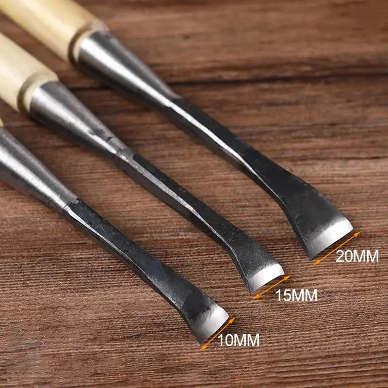 Hand Chisel Professional Woodworking Carving Wooden Spoon Making Hand Tools DIY Warping Head Carving Knife 10mm/15mm/20mm
Hand Chisel Professional Woodworking Carving Wooden Spoon Making Hand Tools DIY Warping Head Carving Knife 10mm/15mm/20mm