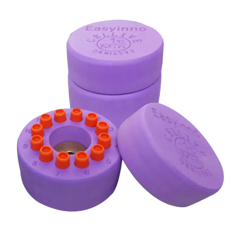 1 / 2 / 5ml Ml Cold Cell Freezing Box Easyinno Cell Cooling Box 
1 / 2 / 5ml Ml Cold Cell Freezing Box Easyinno Cell Cooling Box