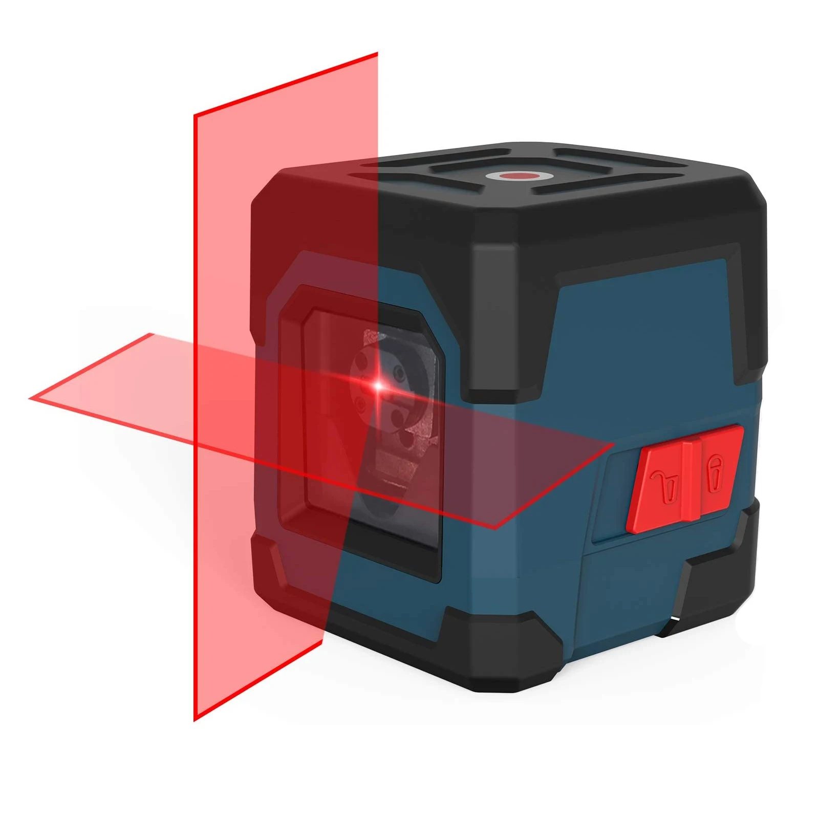 LV1 Laser Level Cross Line Laser with Measuring Range 50ft, Self-Leveling Vertical and Horizontal Line
LV1 Laser Level Cross Line Laser with Measuring Range 50ft, Self-Leveling Vertical and Horizontal Line