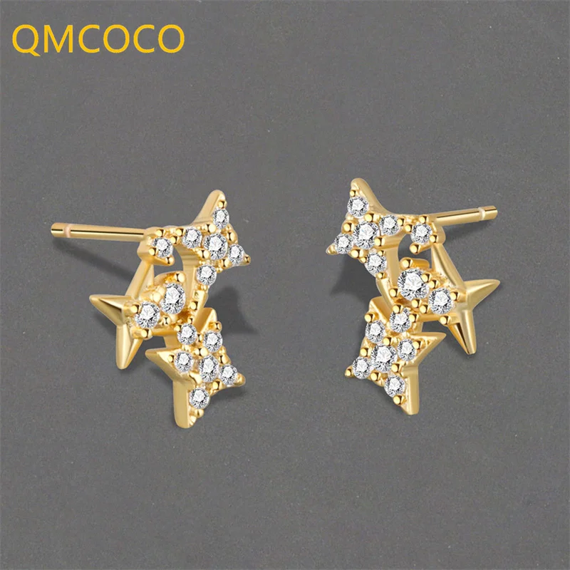 QMCOCO серьги для девушек студентов Новые Модные Элегантные Звездные серьги-гвоздики для женщин Модные Изящные повседневные аксессуары Подар...
QMCOCO серьги для девушек студентов Новые Модные Элегантные Звездные серьги-гвоздики для женщин Модные Изящные повседневные аксессуары Подар...