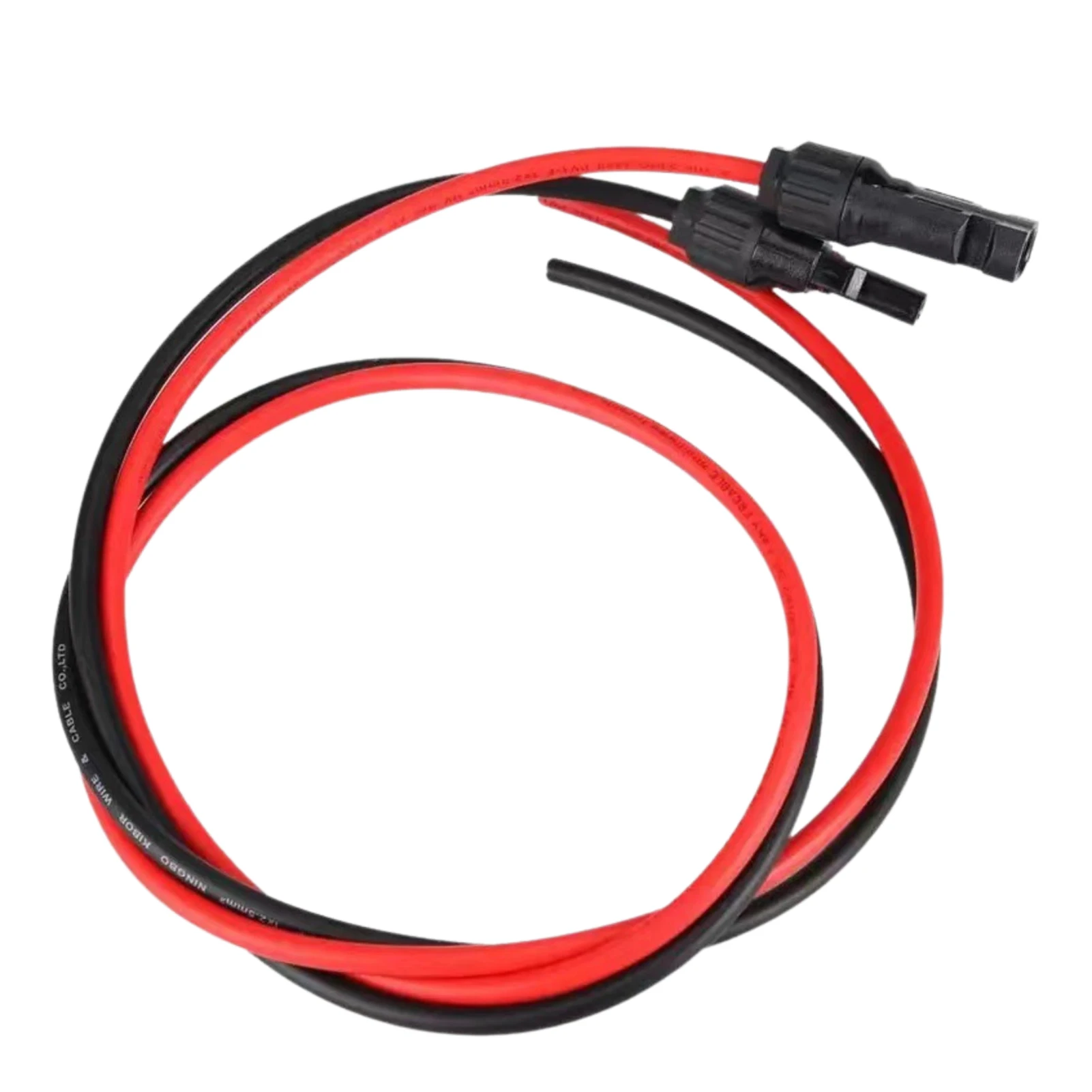 1 meter Solar Panel Extension Cable Copper Wire 14 AWG Black and Red with Solar PV Cable Connectors
1 meter Solar Panel Extension Cable Copper Wire 14 AWG Black and Red with Solar PV Cable Connectors