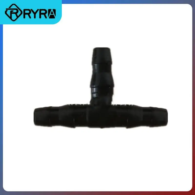 

2/4/5PCS 4/7mm Garden Watering Water Connector Barb Tee Equal Pipe Hose Joint Garden Micro Irrigation Water Pipe Joint