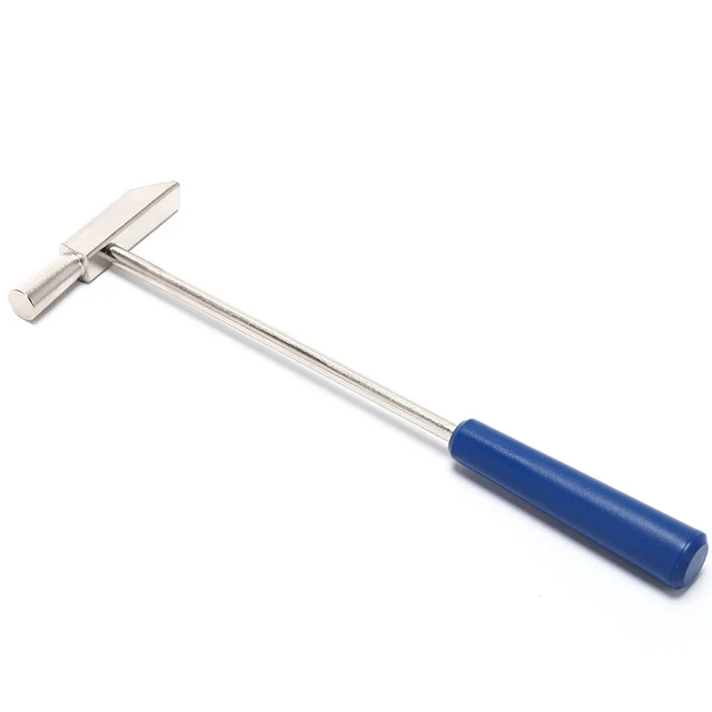 Инструмент для ремонта часов маленький молоток инструмент для ремонта часов металлический мягкий и твердый двухцелевой молоток с синей ручкой 
Инструмент для ремонта часов маленький молоток инструмент для ремонта часов металлический мягкий и твердый двухцелевой молоток с синей ручкой