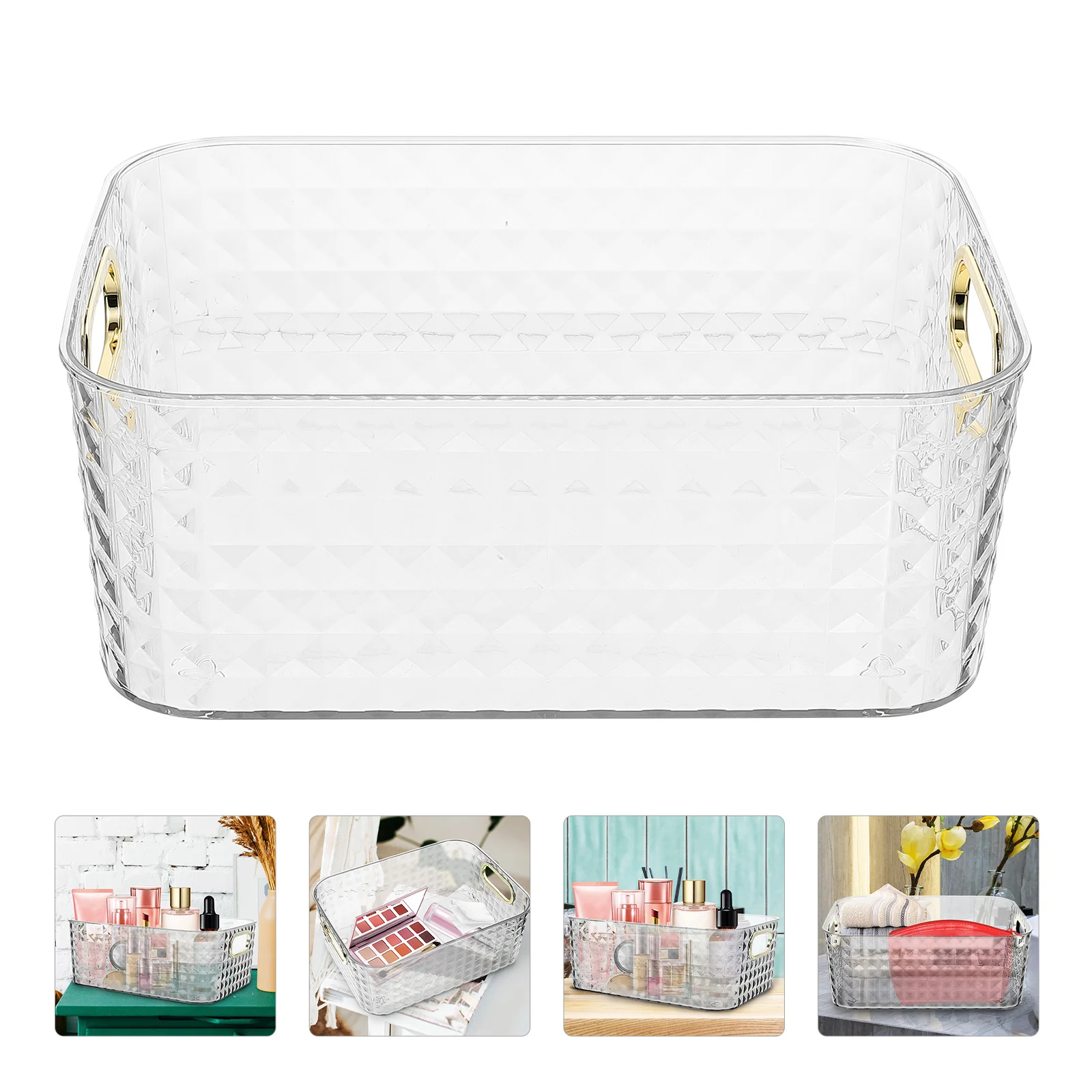 Storage Organizer Box Bin Bins Basketmakeupcaddyvanity Pantry Desktop Sundries Holder Bathroom Organization Cabinet Handles 
Storage Organizer Box Bin Bins Basketmakeupcaddyvanity Pantry Desktop Sundries Holder Bathroom Organization Cabinet Handles